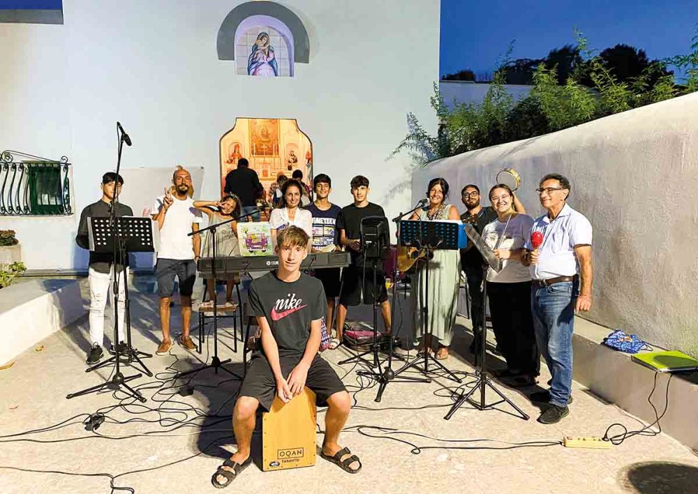 Ischia casa famiglia anima la messa